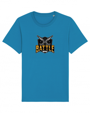 Tricou pentru gameri Battle Royal Logo Azur