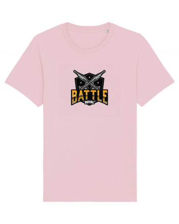 Tricou pentru gameri Battle Royal Logo Cotton Pink