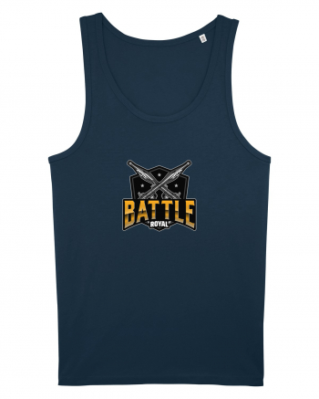 Tricou pentru gameri Battle Royal Logo Navy