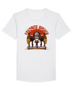 Tricou pentru Gameri PubG. Favorite Dinner Chicken Dinner  Tricou mânecă scurtă guler larg Bărbat Skater