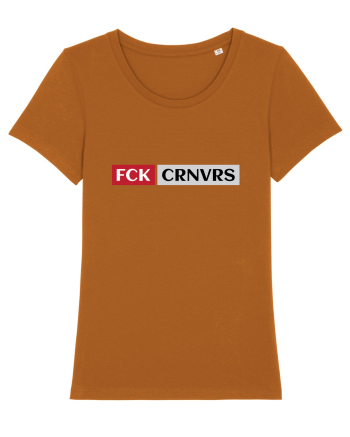 F*CK CORONAVIRUS Roasted Orange