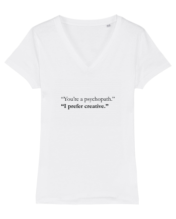 CREATIVE PSYCHO White