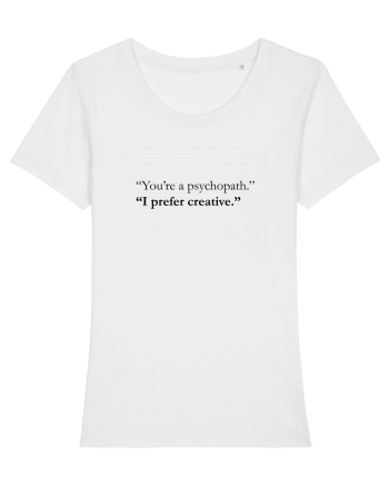 CREATIVE PSYCHO White