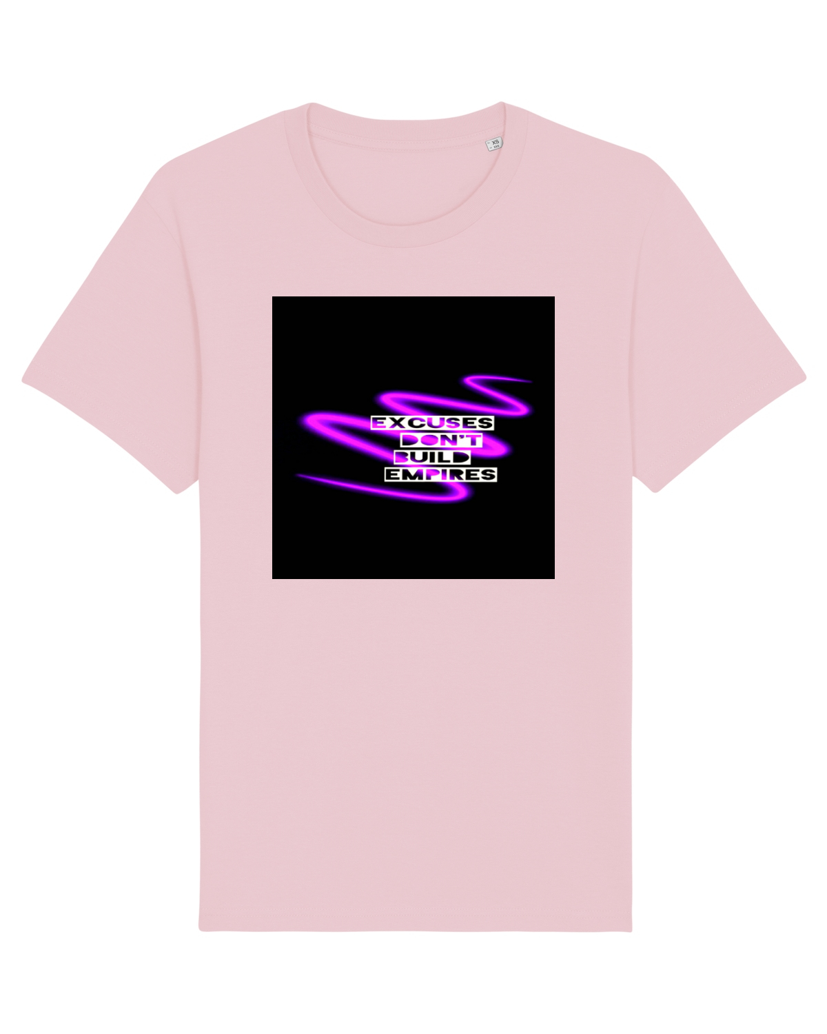 Tricou mânecă scurtă Unisex Rocker Cotton Pink