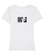 Not Sorry Tricou mânecă scurtă guler larg fitted Damă Expresser