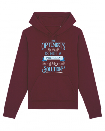 Tricou optimist Burgundy