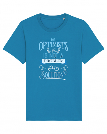 Tricou optimist Azur