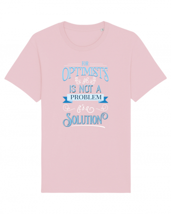 Tricou optimist Cotton Pink