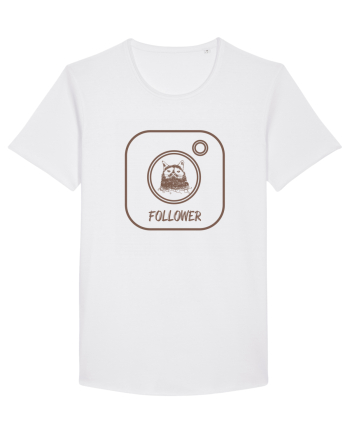 Cat - Follower ! White