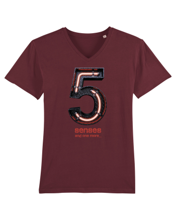 5 senses Burgundy