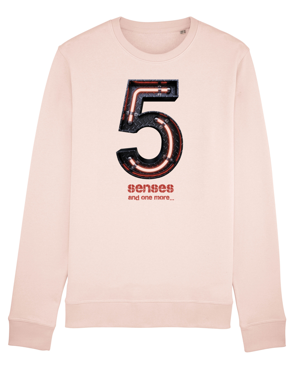 Bluză mânecă lungă Unisex Rise Candy Pink