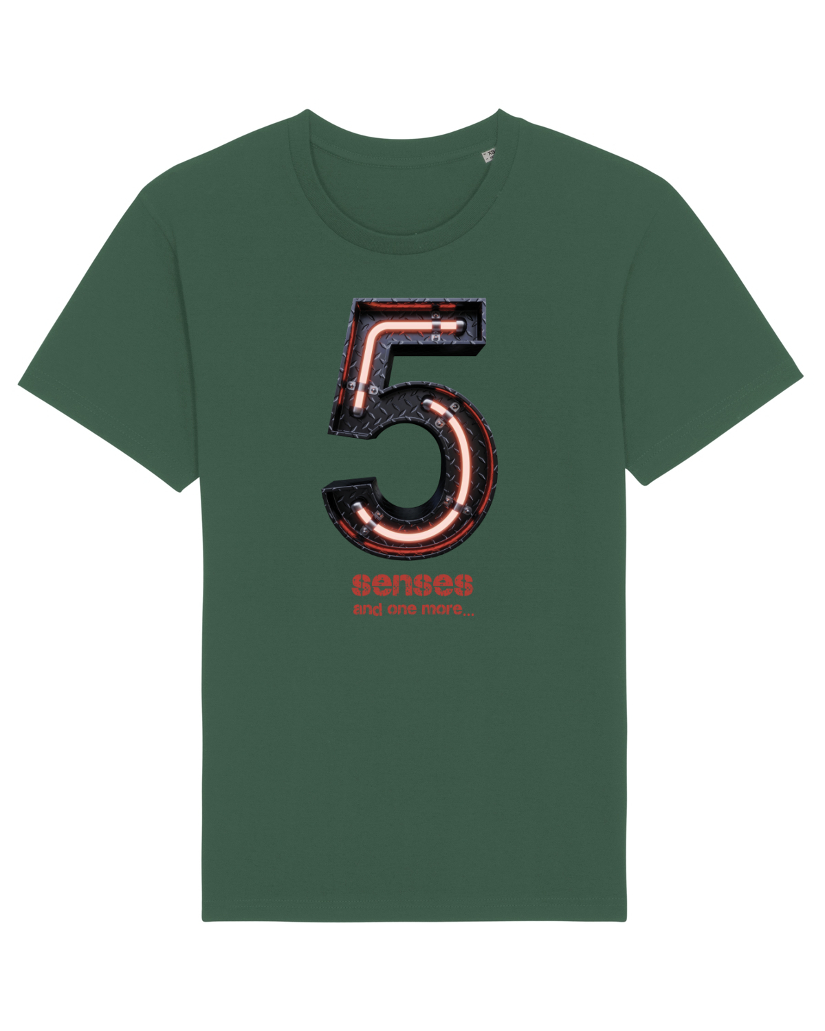 Tricou mânecă scurtă Unisex Rocker Bottle Green