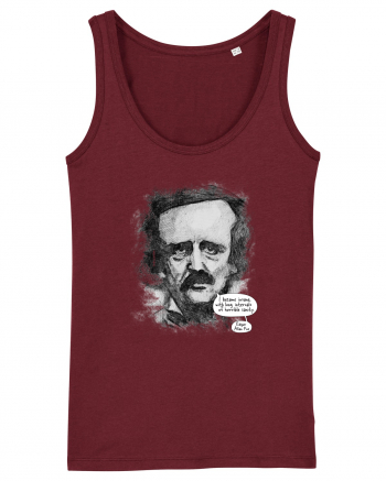 Edgar Allan Poe Burgundy