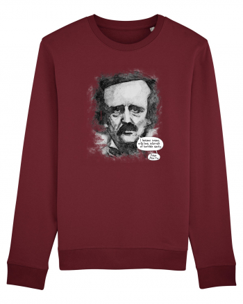 Edgar Allan Poe Burgundy