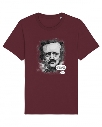 Edgar Allan Poe Burgundy