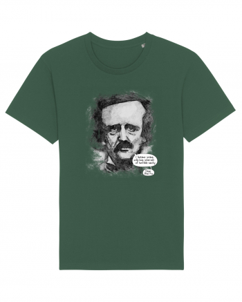 Edgar Allan Poe Bottle Green