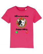 Shh! My dog is calling! Tricou mânecă scurtă  Copii Mini Creator