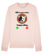 Shh! My dog is calling! Bluză mânecă lungă Unisex Rise