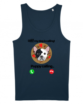 Shh! My dog is calling! Navy