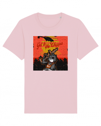 Get to the choppa Cat Cotton Pink