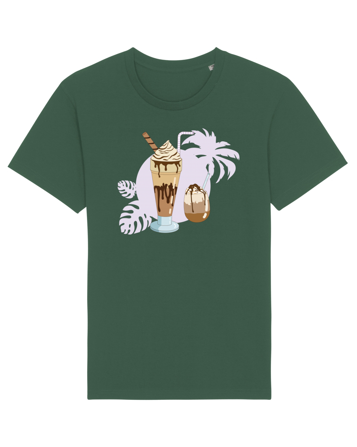 Tricou mânecă scurtă Unisex Rocker Bottle Green