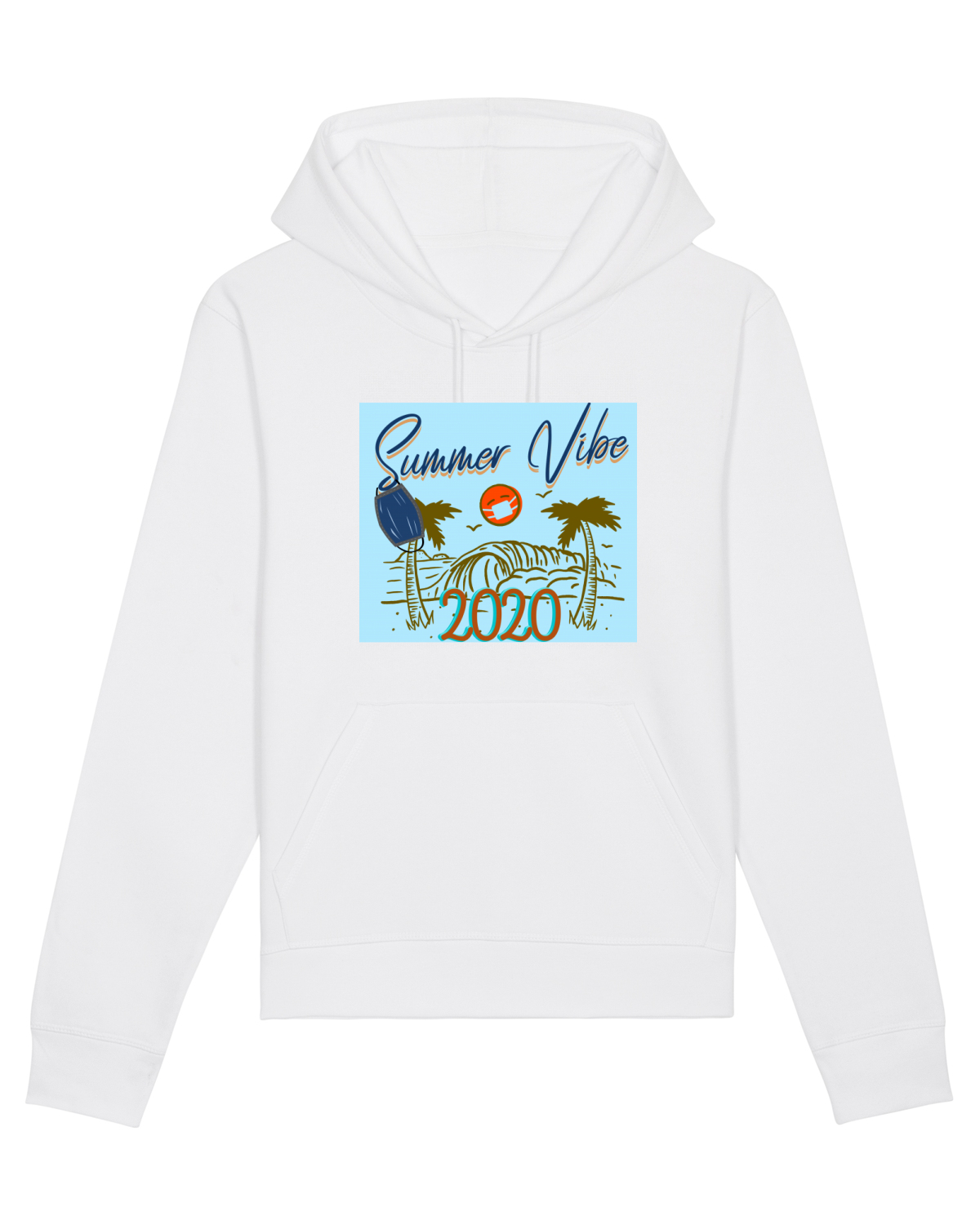 Hanorac Unisex Drummer White