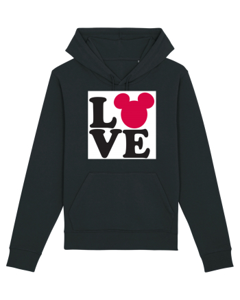 Tricou Mickey Mouse Love Black