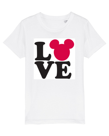 Tricou Mickey Mouse Love White
