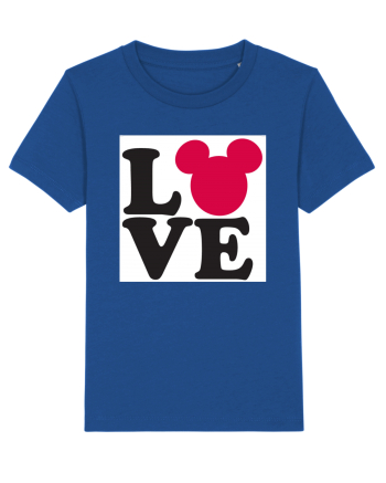 Tricou Mickey Mouse Love Majorelle Blue