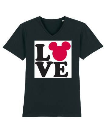 Tricou Mickey Mouse Love Black