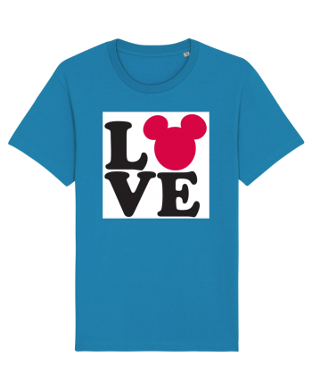 Tricou Mickey Mouse Love Azur