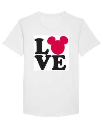 Tricou Mickey Mouse Love White