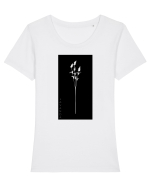 Lavanda Tricou mânecă scurtă guler larg fitted Damă Expresser