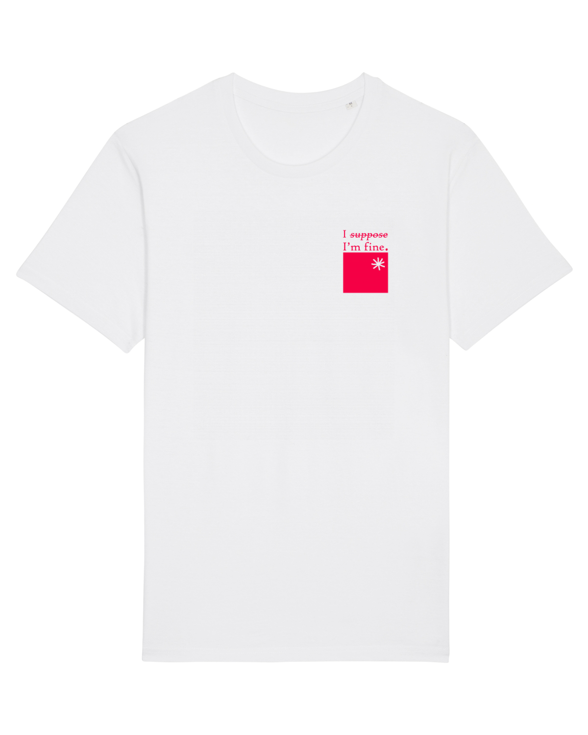 Tricou mânecă scurtă Unisex Rocker White