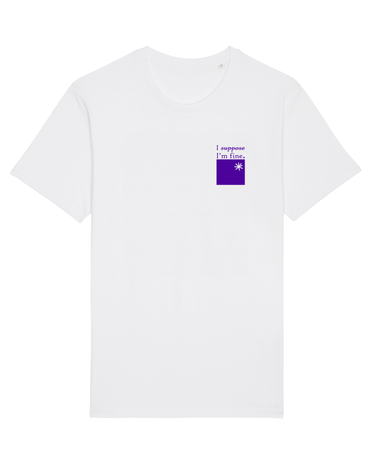 Tricou mânecă scurtă Unisex Rocker White