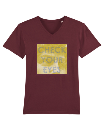 - check your eyes - Burgundy