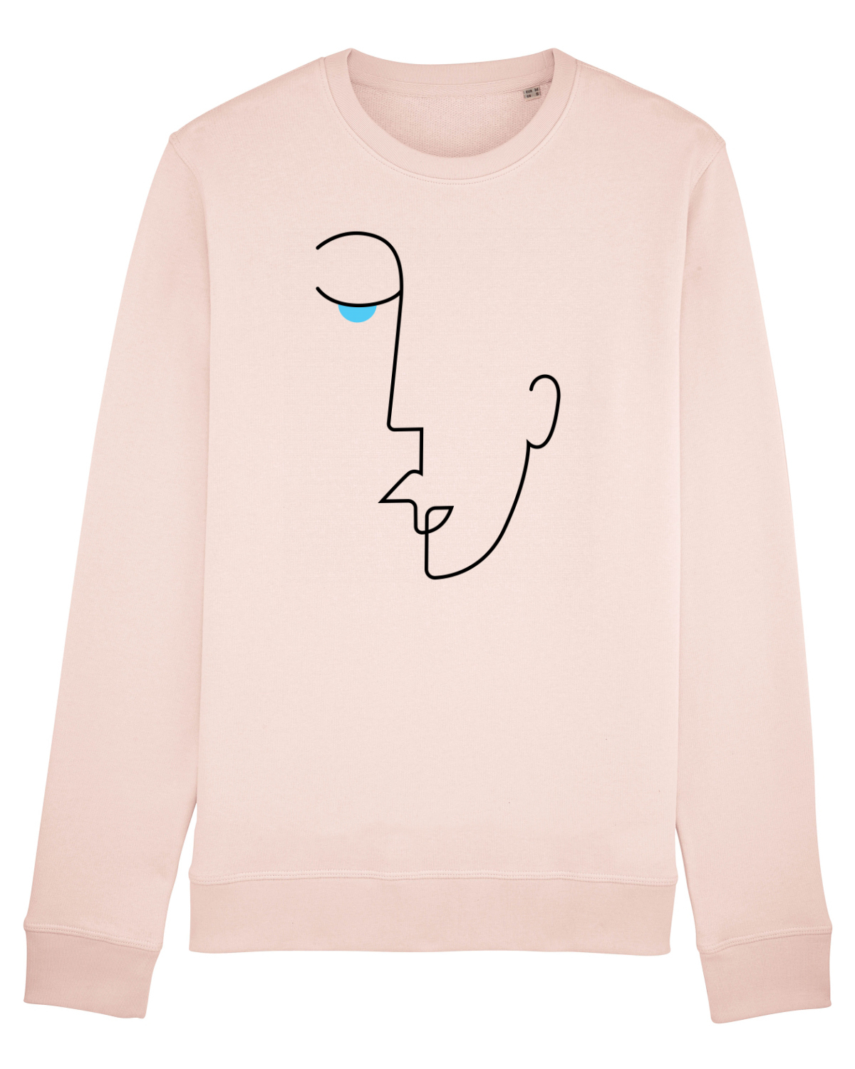 Bluză mânecă lungă Unisex Rise Candy Pink