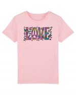 love peace hippie style Tricou mânecă scurtă  Copii Mini Creator