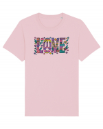 love peace hippie style Tricou mânecă scurtă Unisex Rocker