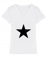 Black Star Tricou mânecă scurtă guler V Damă Evoker