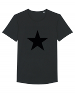 Black Star Tricou mânecă scurtă guler larg Bărbat Skater