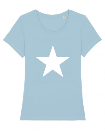 White Star Sky Blue