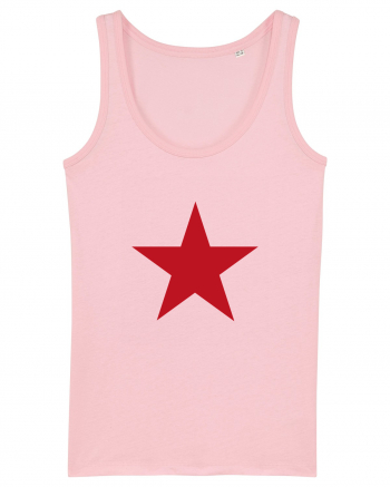 Red Star Cotton Pink