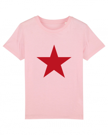 Red Star Cotton Pink