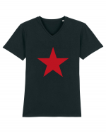 Red Star Tricou mânecă scurtă guler V Bărbat Presenter