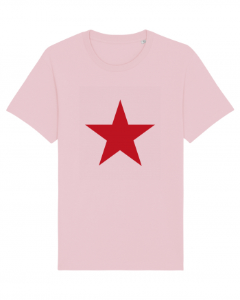 Red Star Cotton Pink