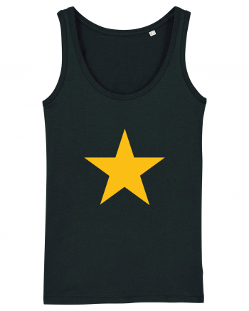 Yellow/Gold Star Black