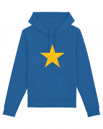 Yellow/Gold Star Royal Blue