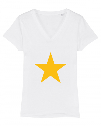 Yellow/Gold Star White