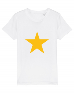 Yellow/Gold Star Tricou mânecă scurtă  Copii Mini Creator